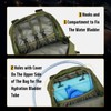 DULCE DOM Tactical Molle Hydration Backpack with 1.5L TPU Water