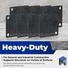 Bobco Metals 6”X6” Weldable Square Steel Metal Baseplate - A36