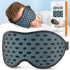 LitBear Breathable Sleep Mask, 3D Eye Mak Sleep for Side