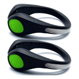 Clip Led Luz Para Moto Y Bicicleta Seguridad Y Visibilidad Verde