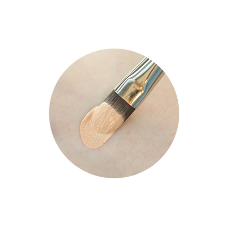 Picasso Concealer Brush 258 + Cover, Mixed Colors, 1 Piece