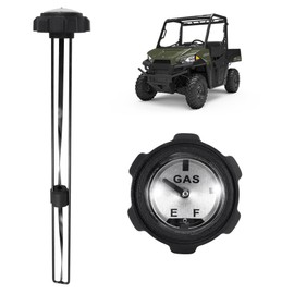 1240119 Gas Cap with Gauge Compatible with Ranger 400 425 500 700, UTV Gas Cap
