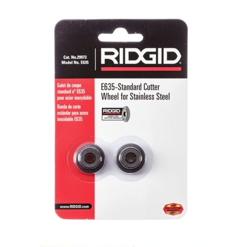 RIDGID 29973 Model E635 Tubing Cutter Replacement Wheel for 35S