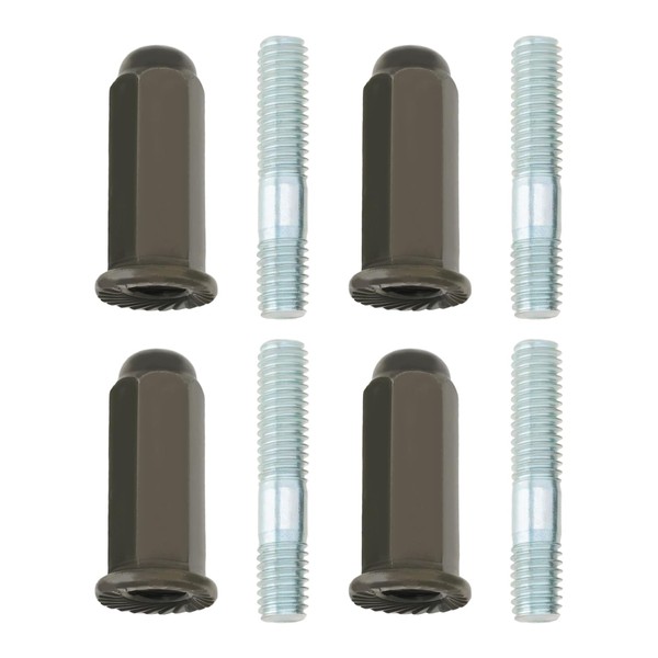 LT Easiyl 2 Sets M6 Exhaust Pipe Bolt Nut Bolt