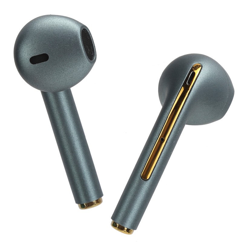 J18 True Wireless Bluetooth Earphones Stereo Headset Handsfree Waterproof EarbudsGreen
