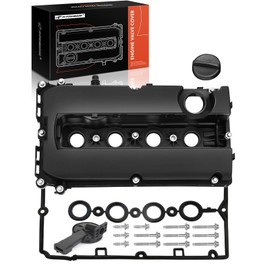 A-Premium Engine Valve Cover Kit Compatible with Chevy Cruze 2010-2016, Sonic 2012-2018, Trax 2013-2020, Aveo 2009-2011, Aveo5 2009-2011, L4 1.6L 1.8L, Replace # 55558673 55564395