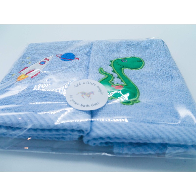 Lex's Linens Pack of 2 Kids Face Cloth (1 x