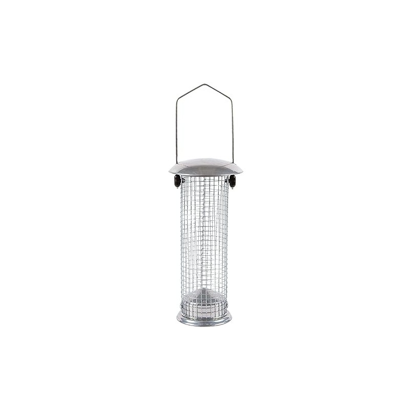 Small Garden Bird Hanging Nut ?Peanut Feeder - Powder Coated