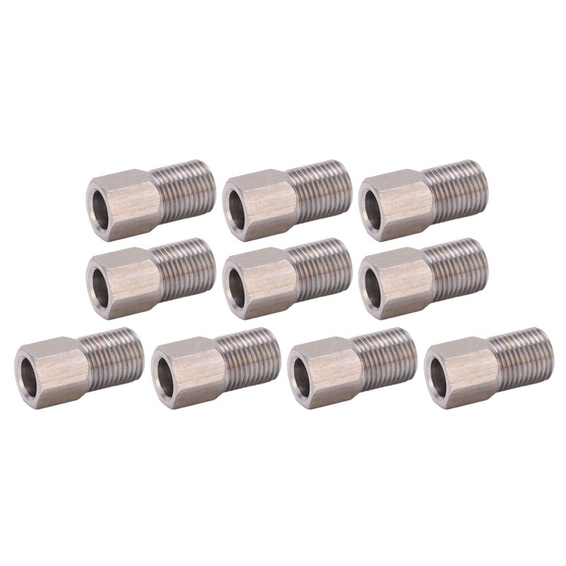 Stainless Steel Hydraulic Brake Hose Compression Nut 10pcs 8mm Screw