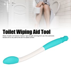 QANYEGN Toilet Wiping Tool, Ergonomic Bottom Toilet Aid for Wiping, Comfort Butt Wiper for Pregnant Women and the Elderly