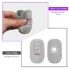 QBUC 2 PCS Key Fob Cover for (5 Buttons) Honda