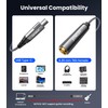 JOMLEY USB C to 1/4 Headphone Adapter 20CM, 1/4 Inch