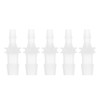 HEROFFIX 5 Pcs Aquarium Plastic Hose Barb Fitting 8/23" to
