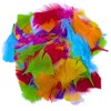 Kids B Crafty 250 Coloured Feathers, Feathers For Crafts, Craft