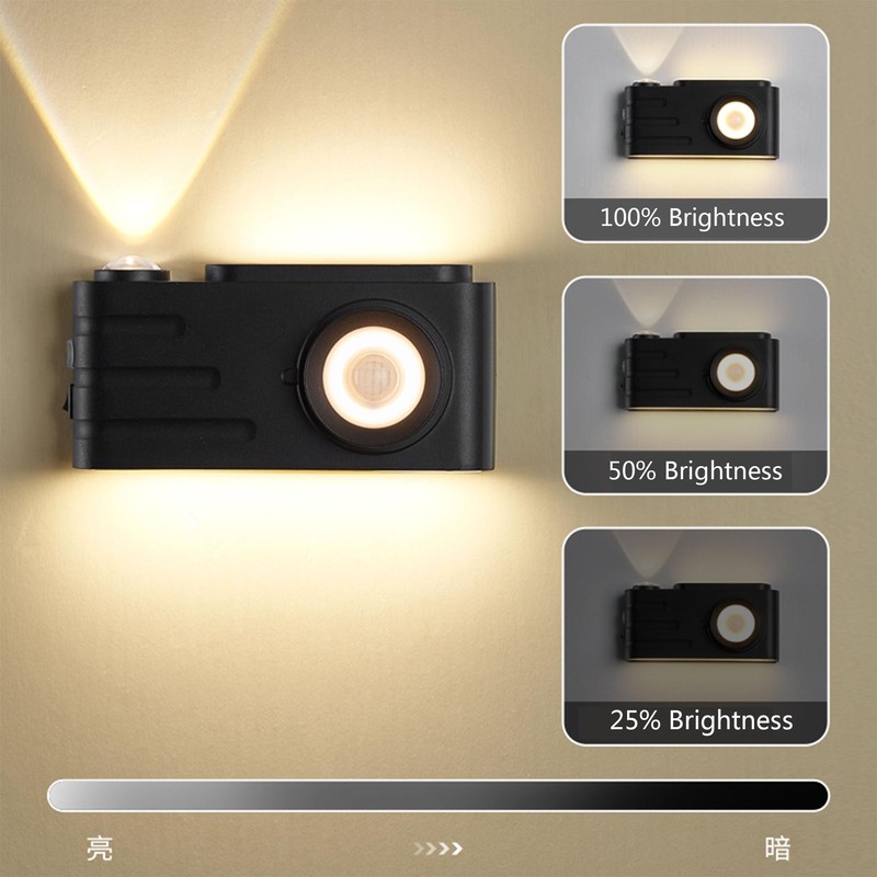 Cameras Human Sensor Wall Light - Magnetic Stair Lights, Rechargeable