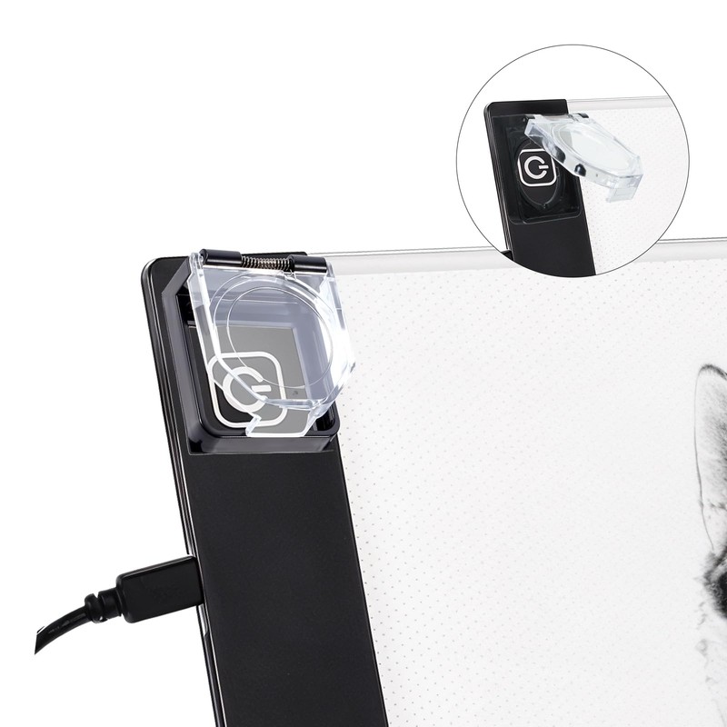 2Pcs Power Push Button Switch Cover, Dustproof Safety Protector for