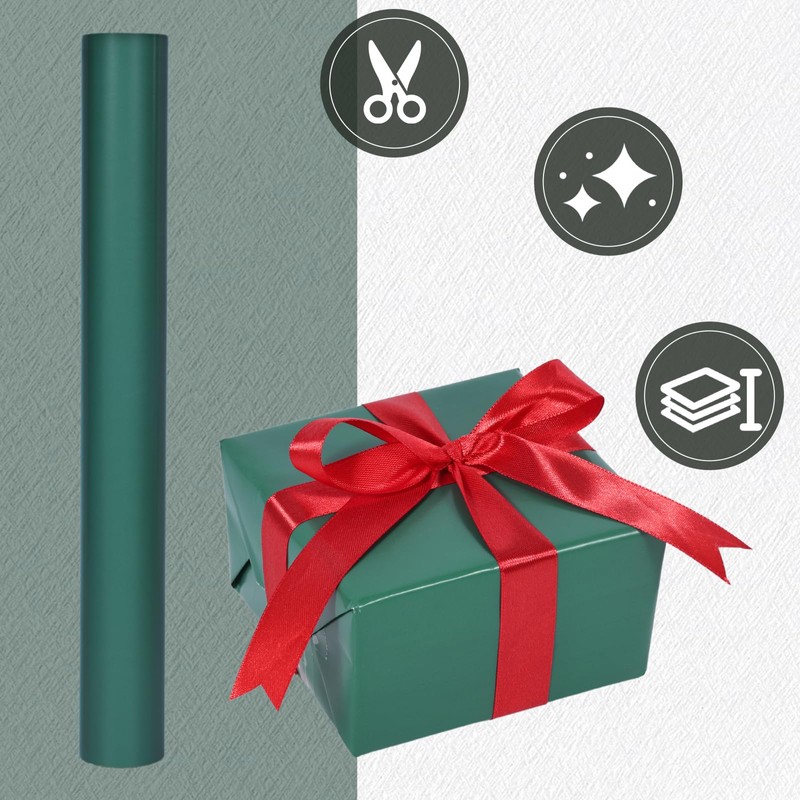 Shindel Green Wrapping Paper Roll, 15" x 450" Bulletin Board
