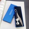 Metal Bookmarks with Chain,Unique Glow in The Dark Bookmark,Inspirational Book