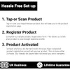 Review us on Google NFC & QR Contactless Card (Black,