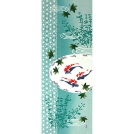 Hamamonyo Picture Tenugui, Cool Goldfish