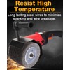 SHITIME 4.7" x 4" Stainless Steel Wire Brush Drum Surface