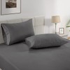 Lane Linen 100% Organic Cotton Pillow Cases Queen Size Set