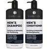 Mens Shampoo and Conditioner Set - Sulfate Free and Clarifying