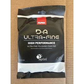 RUPES D-A ULTRA FINE FOAM POLISHING PAD 5” SET OF 2 WHITE