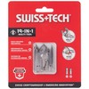SWISS+TECH ST53100 Stainless Steel 19-in-1 Key Chain Multi Tool, Polished