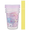 Skater (Skater) Straw Attached Tumbler 3-Piece Set 320ml Made in