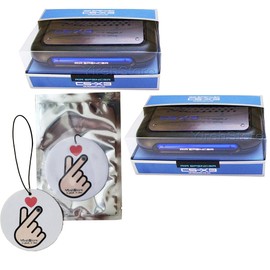 CSX3 CS-X3 Squash Air Spencer Freshener 2 Unit Cases (H4) Eikosha Japan Car Freshener and YirehStore Car Hanging Freshener, Finger Heart