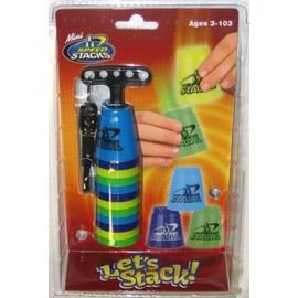 Speed Stacks MINI Play Set of 12 Ultra Portable Cups with Charlotte Russe Earings