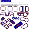 LAIKOU 20PCS Full Set Interior Accessories Trim Kit fit for