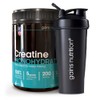 GN Creatine Monohydrate Powder, 1kg, with 600ml Shaker, for Muscle