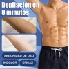 Crema Depilatoria Íntima Hombre Todo Cuerpo Espátula