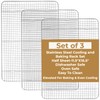 3 Pack Cooling Racks, 16.5 x 11.8 Inch Stainless Steel