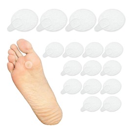 Okklusive Pflaster für Warzen 16 Stück mit Salicylsäure - 4 Stück x 19 mm + 12 Stück x 12 mm - Sichere Entfernung und Hautschutz, auch für Porree geeignet