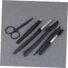 Stainless Steel Eyebrow Razor Set 6 Pieces Foldable Eyebrow Trimming
