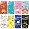 MARFOREVER 24 Pack Mini Back to School Notepads Cute Spiral