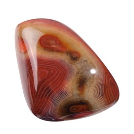 dssmboom Irregular Banded Agate Crystal Palm Worry Stones for Relaxing Anxiety Stress, Polished Pocket Stone for Meditation Chakra Balancing