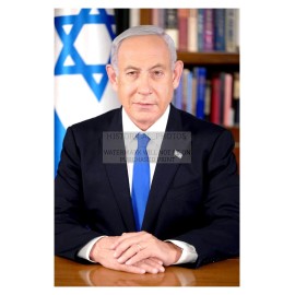BENJAMIN NETANYAHU 9TH PRIME MINISTER OF ISRAEL LEADER 4X6 PHOTO