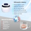 Ultrasonic Retainer Cleaner, Retainer Cleaner Machine for Dentures, Mouth Guards,