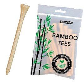 Longridge BAMBOO TEES 83MM NATURAL (85 PCS)