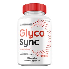 Gold Nutra Glyco Sync Capsules, Premium All Natural Ingredients, Maximum Strength Pills GlycoSync Supplement (1 Pack)