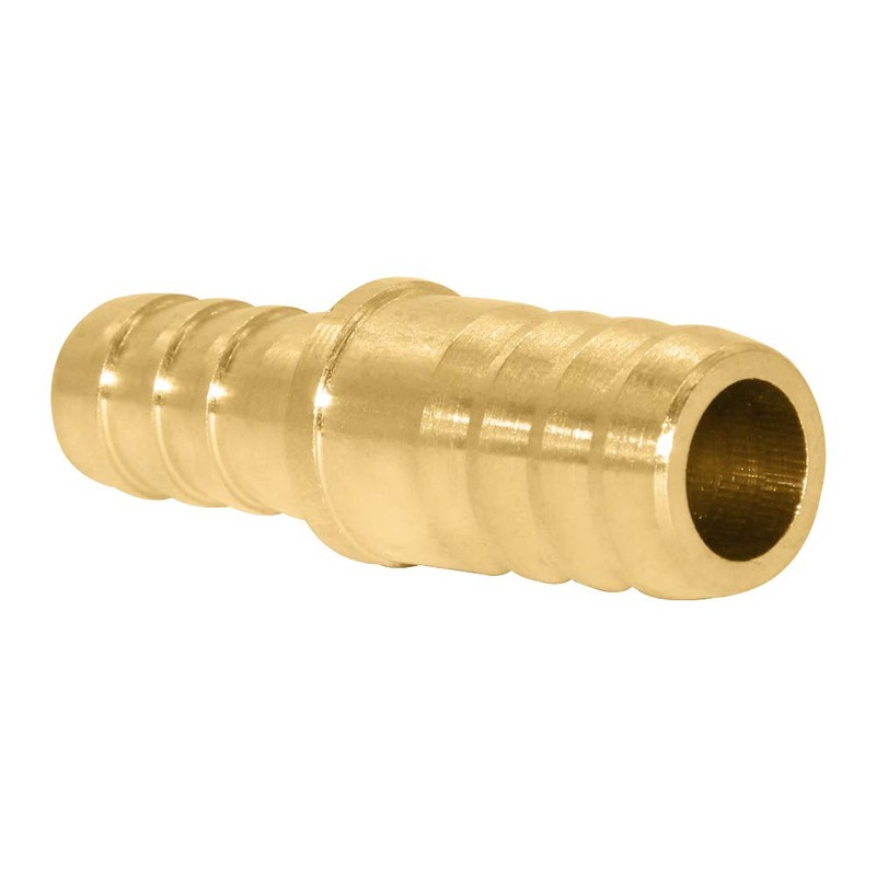 Beduan Brass Hose Barb Reducer, 3/4" to 1/2" Barb Hose