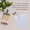 Acoeitl 100 Pcs Perfume Tester Strips Bright White Fragrance Blotter