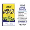 Maui Medicinal Herbs Green Papaya Fruit Powder 2oz Zip-Pouch