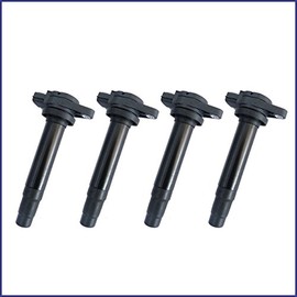 Set of 4 Herko B090 Ignition Coil For Nissan Sentra 1.8L 2000-2001