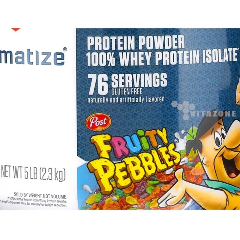 Suplemento Polvo Dymatize Iso 100 Proteína Pote 3kg Sabor Fruity