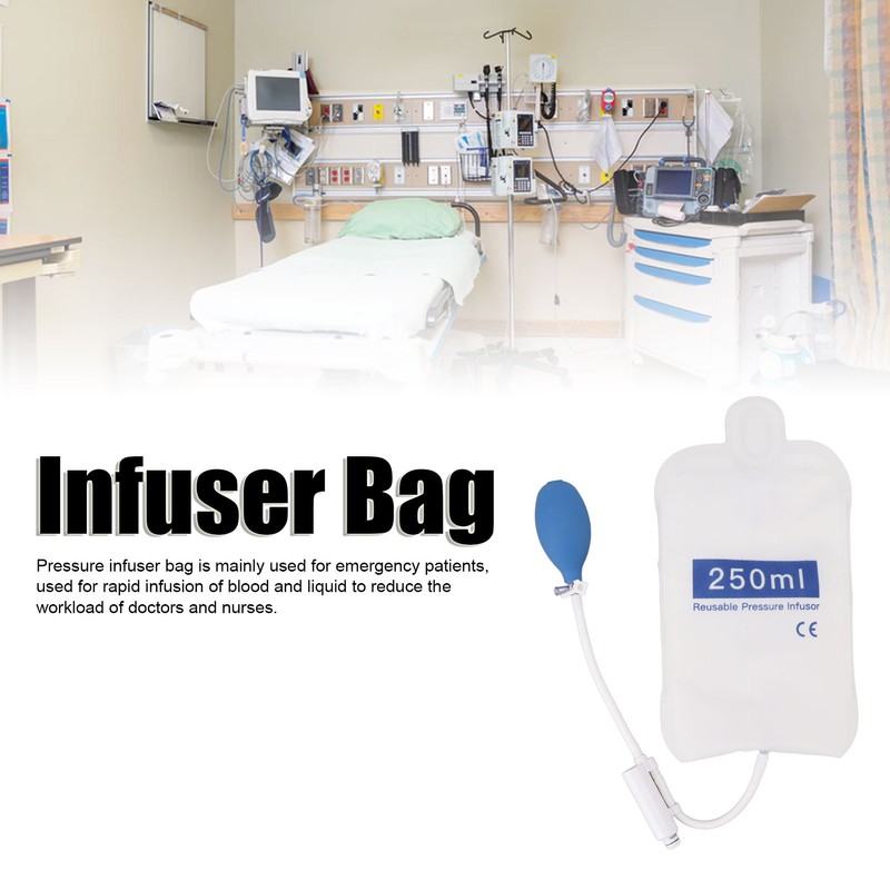 Pressure Infusion Bag Professional Medical Leakage Proof IV Fluids Cuff